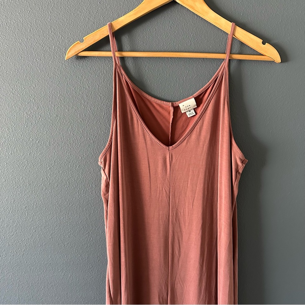 Dusty Rose Sleeveless Dress